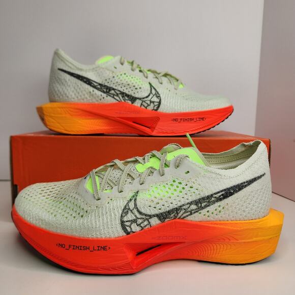 Nike ZoomX Vaporfly Next% 3 FK No Finish Line Size 9.5 Men Elite Running Shoe - Picture 1 of 8